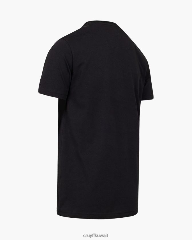 Cruyff أسود رجال آلان ss نقطة الإنطلاق Z02JN177 تي شيرت