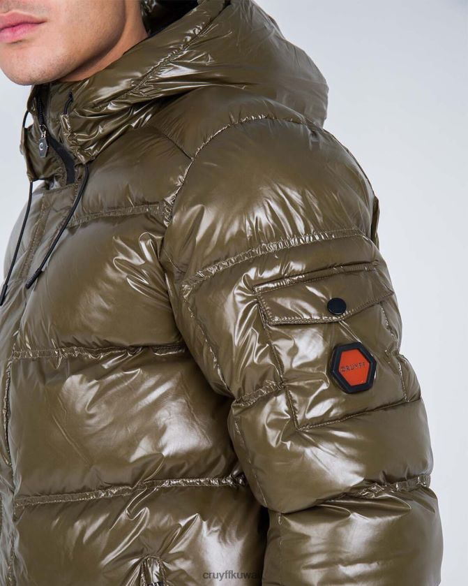 Cruyff الجيش الأخضر رجال سترة منفوخة trentini Z02JN838 السترة