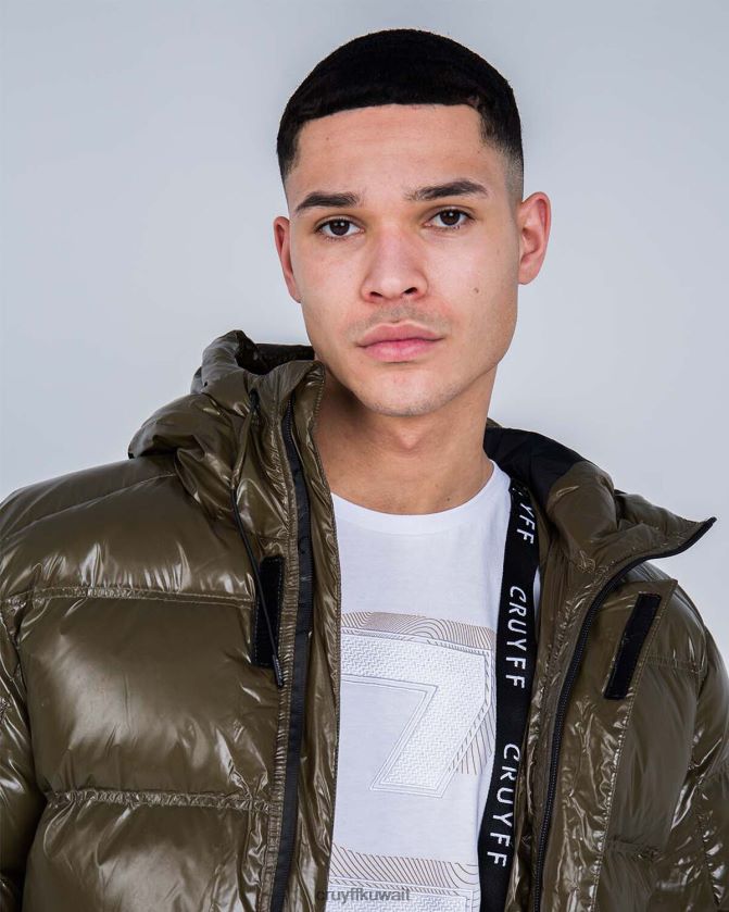 Cruyff الجيش الأخضر رجال سترة منفوخة trentini Z02JN838 السترة