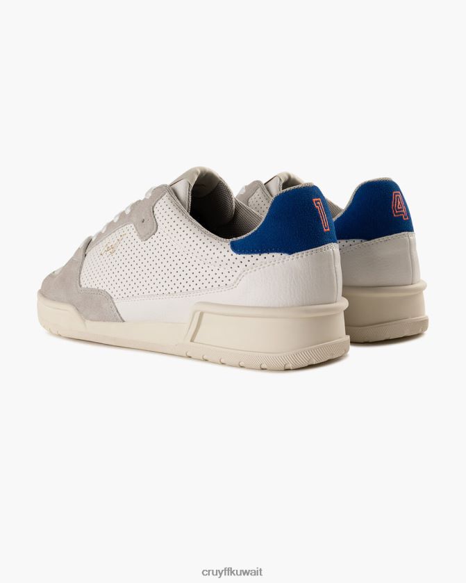 Cruyff ابيض ازرق رجال twincup الإرث Z02JN152 أحذية رياضية