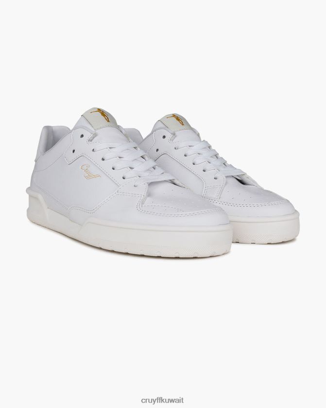 Cruyff أبيض / برتقالي رجال إرث twincup المنتخب الهولندي Z02JN748 أحذية رياضية